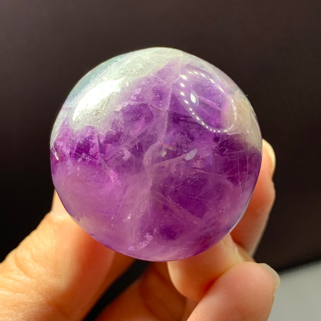 10.透明度有り✩キノコフローライト置物