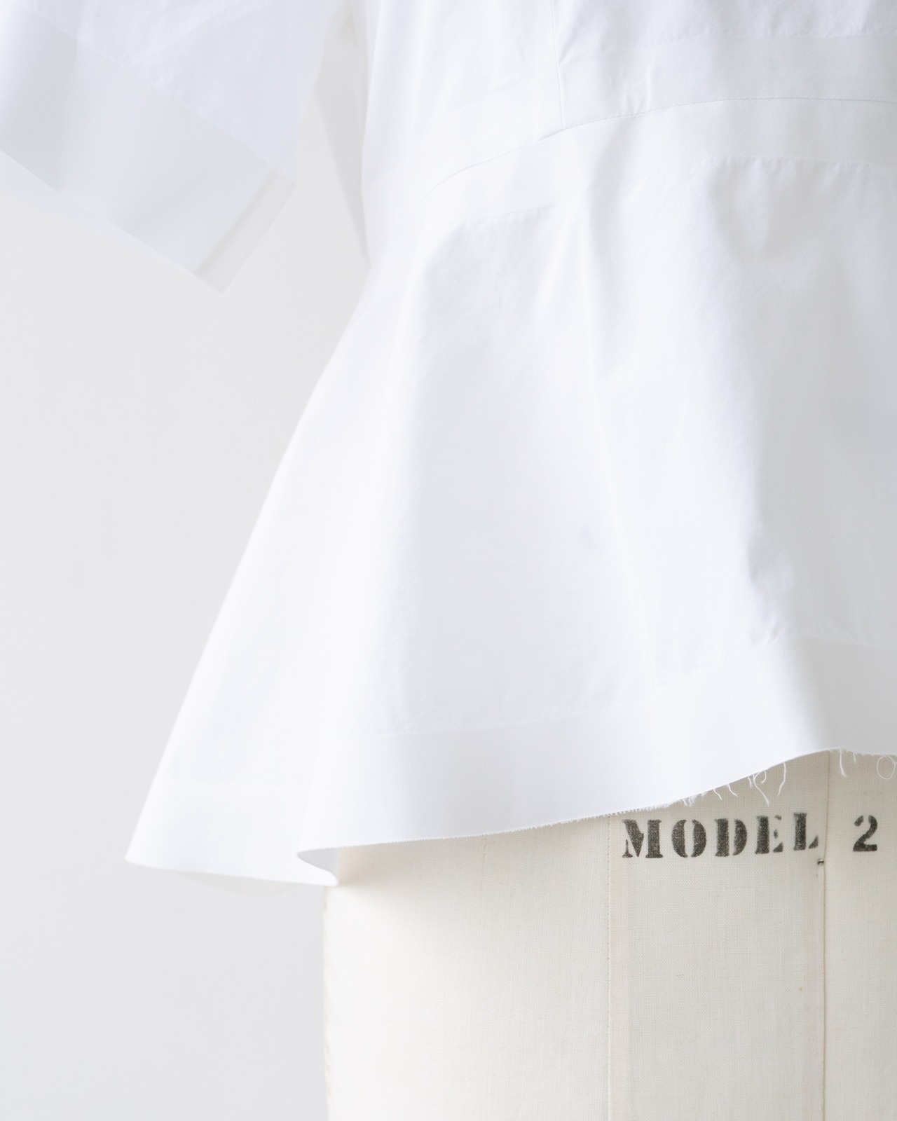 〈CÉLINE by phoebe philo〉Ruffle shirt
