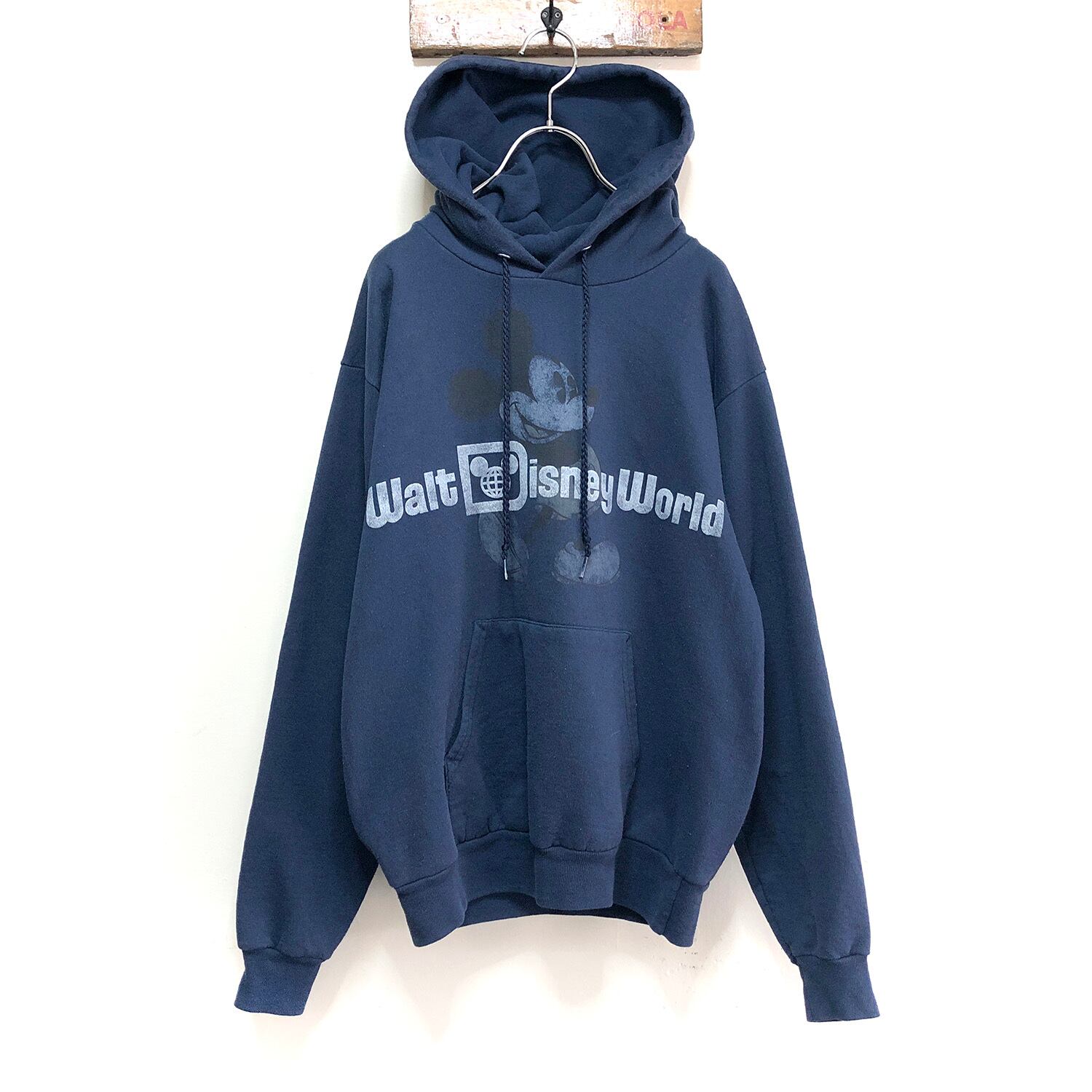 人気商品の 80 90s古着 ミッキータグ ビッグロゴ ディズニー プルオーバーパーカー L パーカー Masterbakerme Com