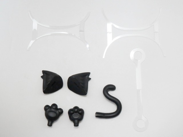 再入荷　ねんどろいどもあ アフターパーツ02 黒猫セット