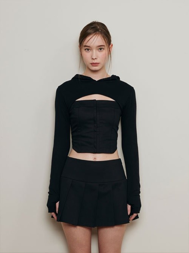 [NOT YOUR ROSE] Vivi top (Black)