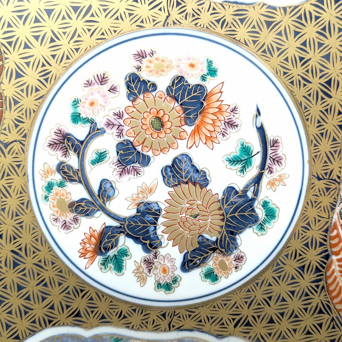 伊万里焼・大皿・盛皿・飾皿・日肥其泉・昭和年製・No.230521-25・梱包