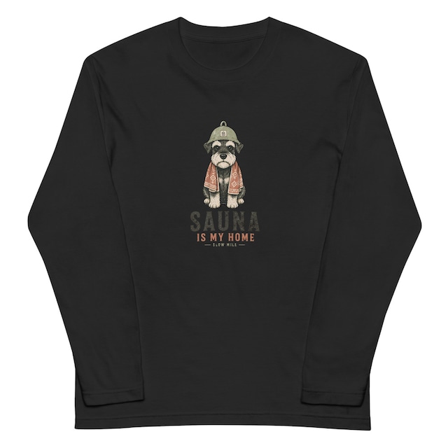 Sauna Home Long Sleeve Tee S0067