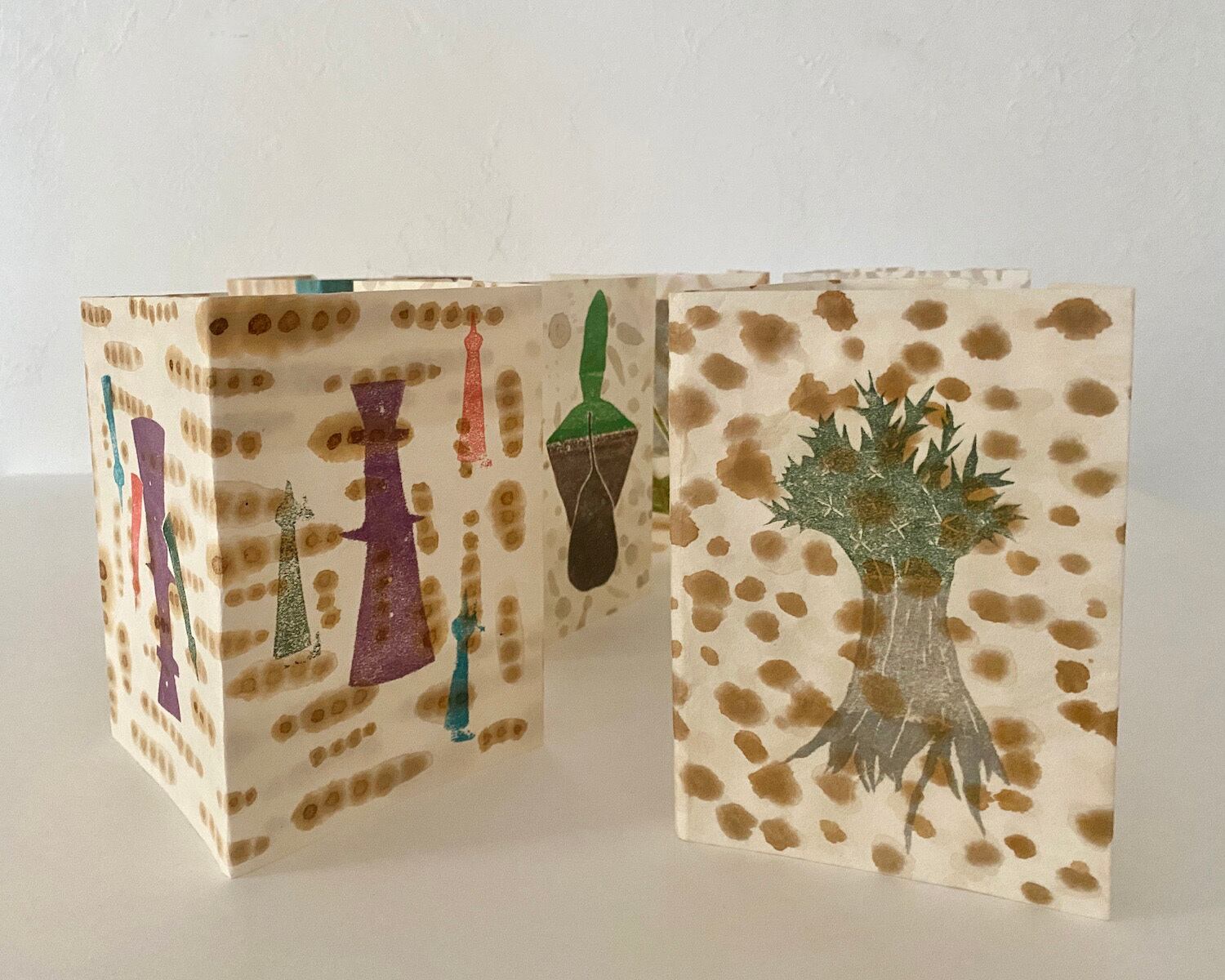 《ノエルの贈り物》田中彰 TANAKA Sho 版画のブックカバー