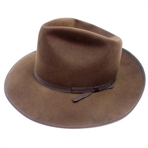 Vintage Hat [Style Craft] [Narrow Ribbon] [1940s ~] Vintage Fedora Hat