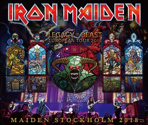 NEW IRON MAIDEN MAIDEN STOCKHOLM 2018 2CDR+1DVDR  Free Shipping