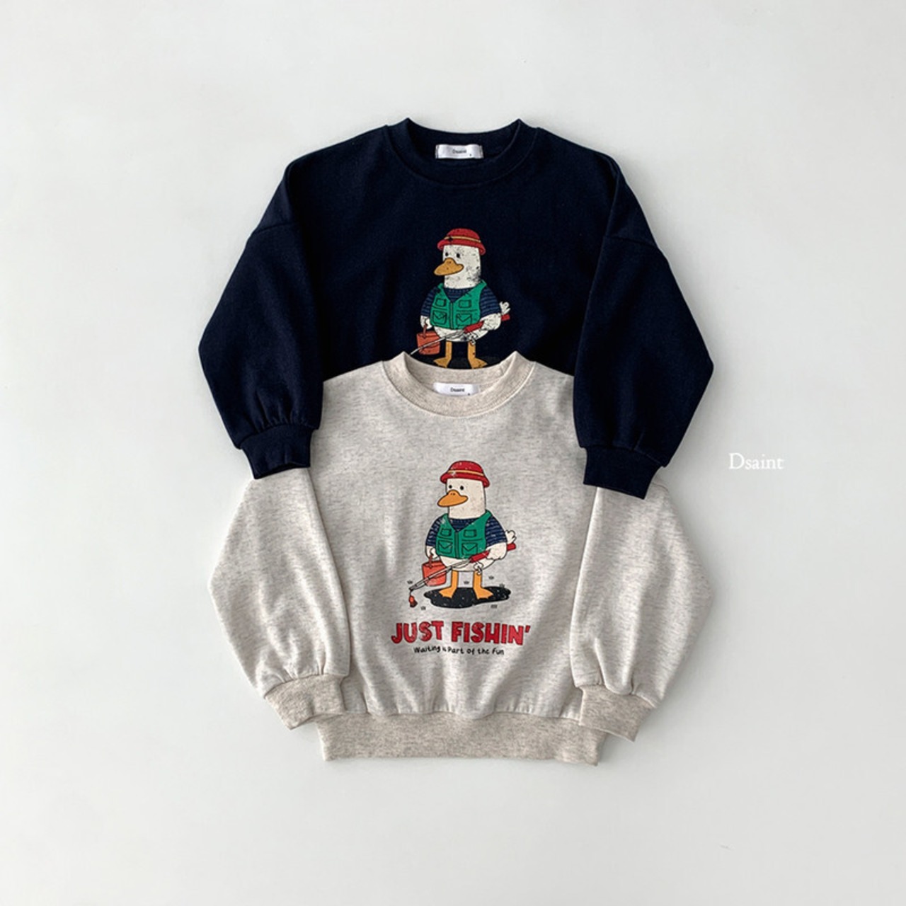 Dsaint 26/SS Just fishing トレーナー