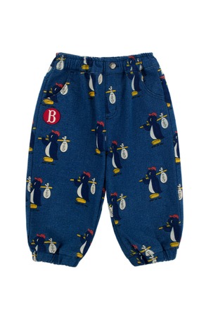 [BEBE DE PINO] All over penguin baby denim pants 正規品 韓国ブランド 韓国ファッション 韓国代行 韓国通販 ベベドピノ bebedepino 日本 店舗 韓国 子供服