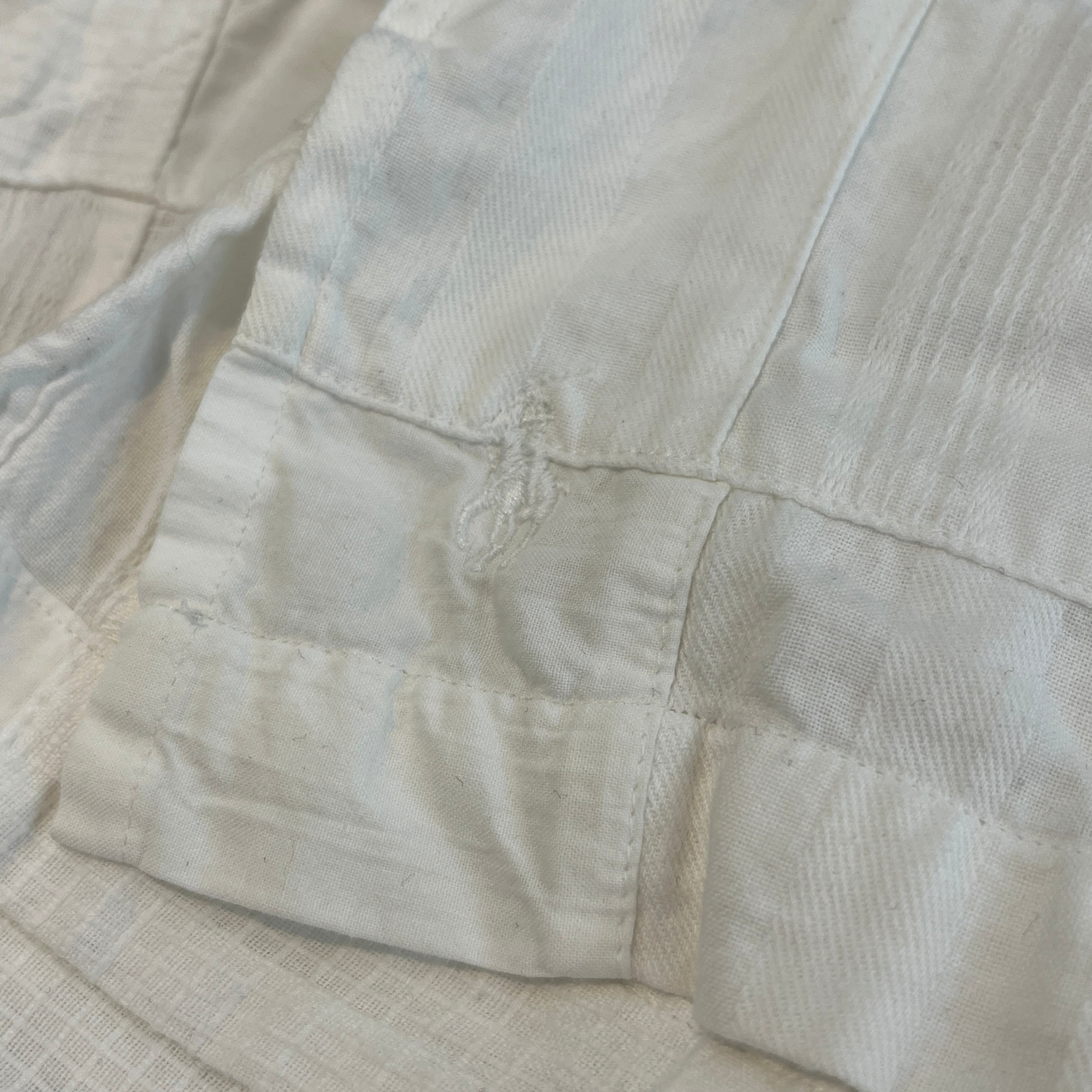 90s Polo Ralph Lauren Caldwell Patchwork Shirt 90年代 ラルフ