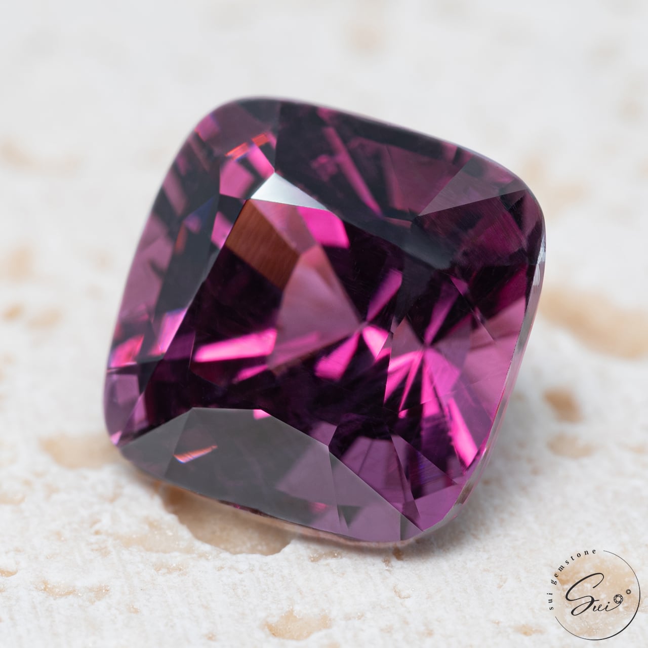天然【非加熱】スピネル・パープルレッド 4.82ct GIA鑑別書 | SUI GEMSTONE