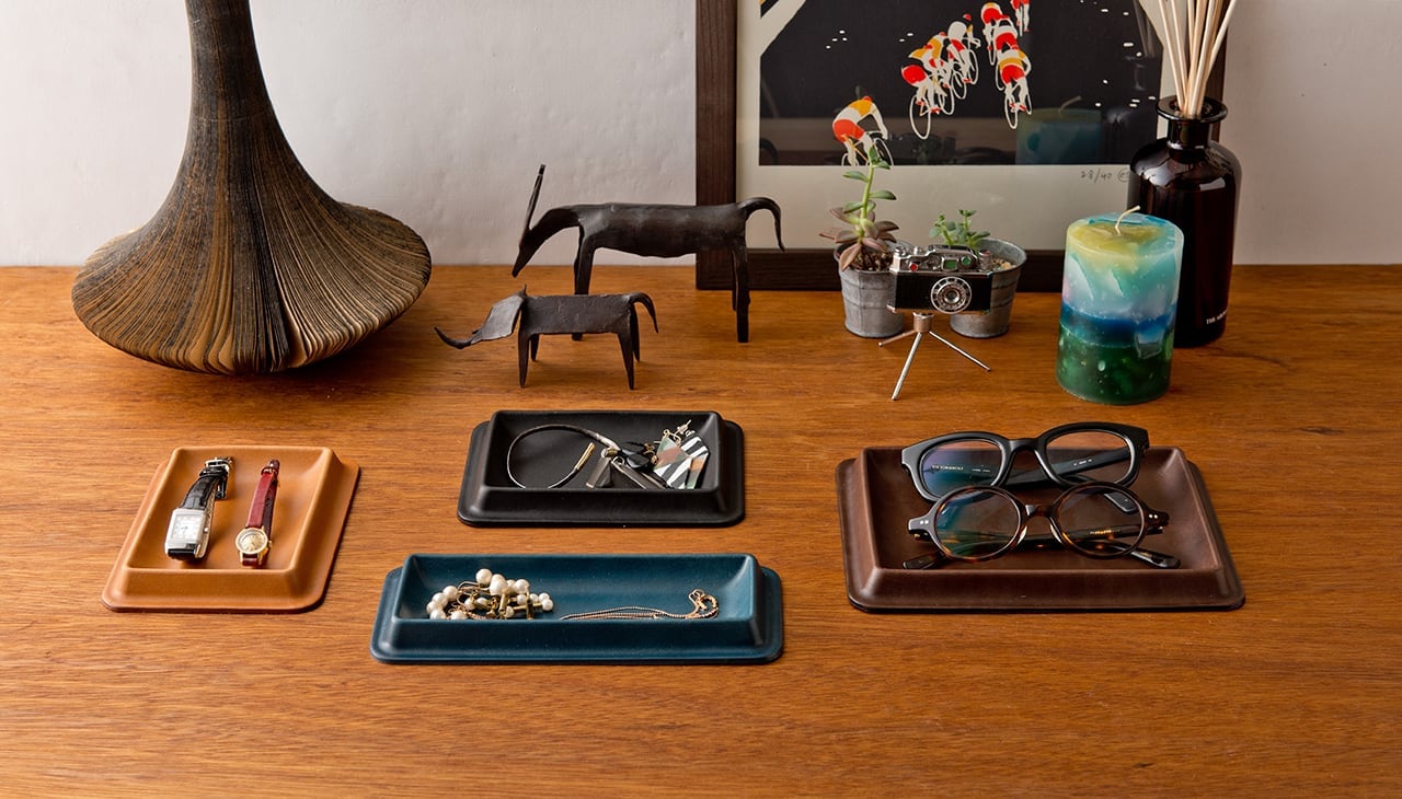 Leather Tray L / レザートレイL | colm（コルム）｜ レザートレイ