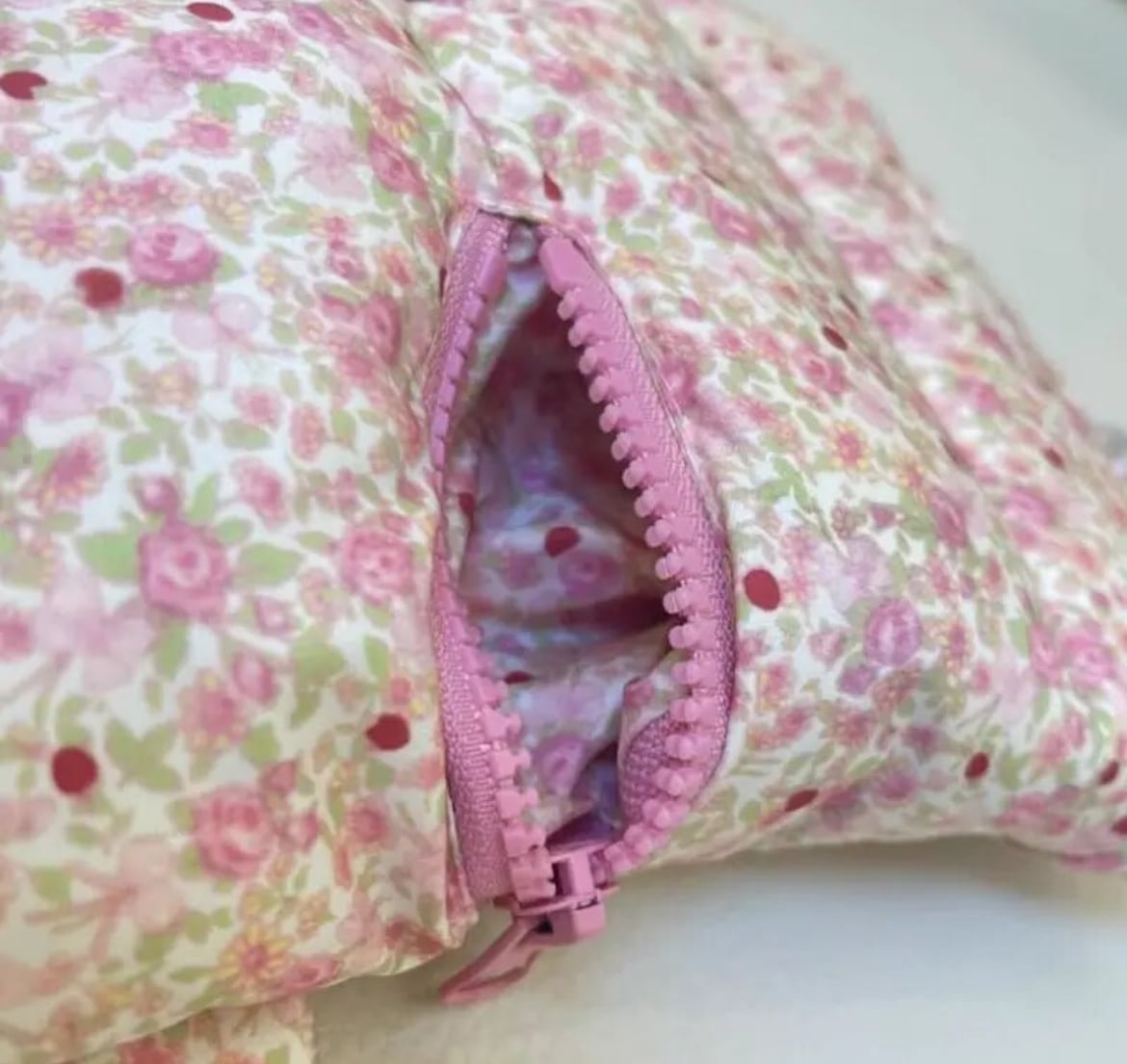 花柄ダウンコート | vivistore