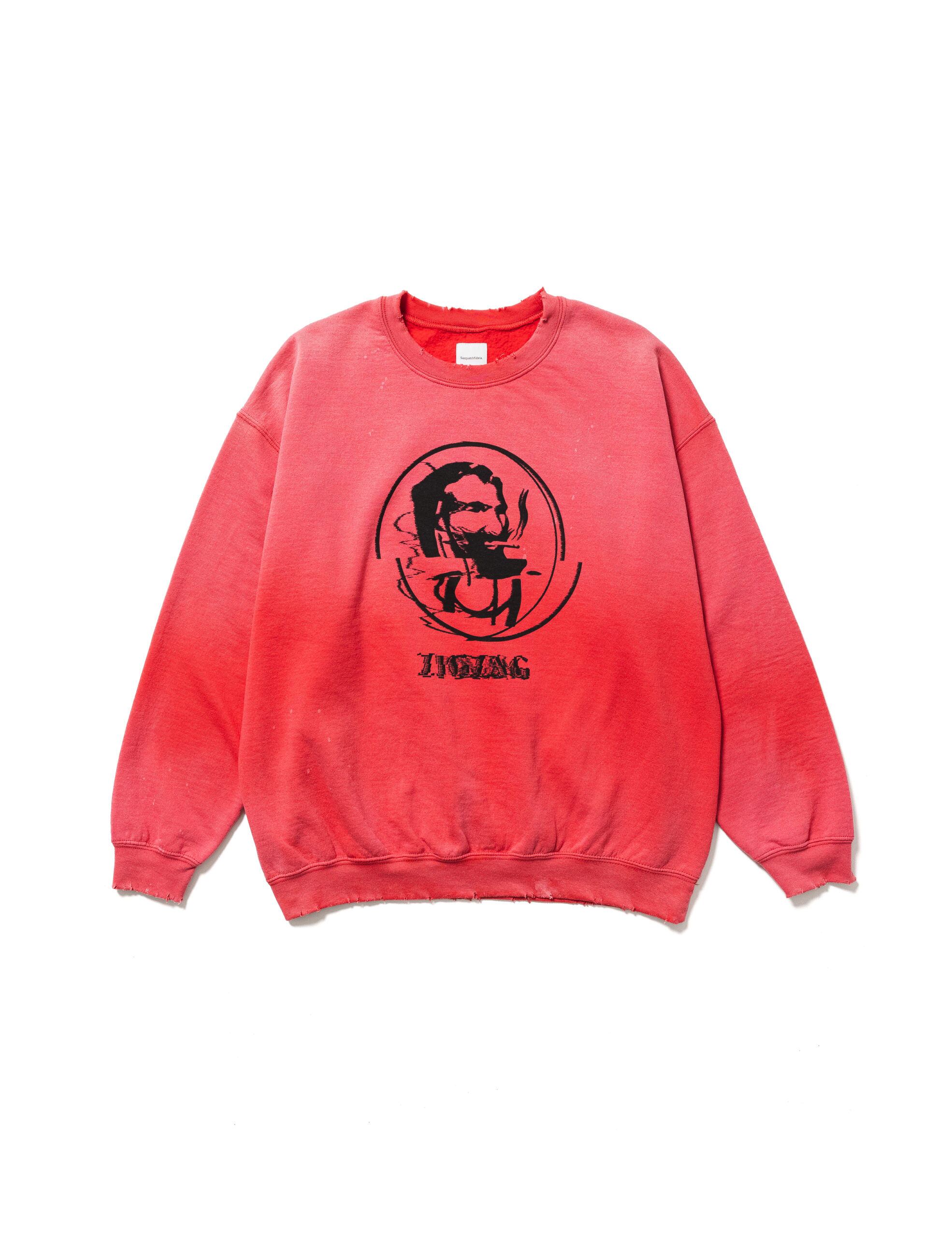 Sasquatchfabrix. “ERROR ZIGZAG” SWEATSHIRT 22SS-CSS-006_1 | IAAAM ...