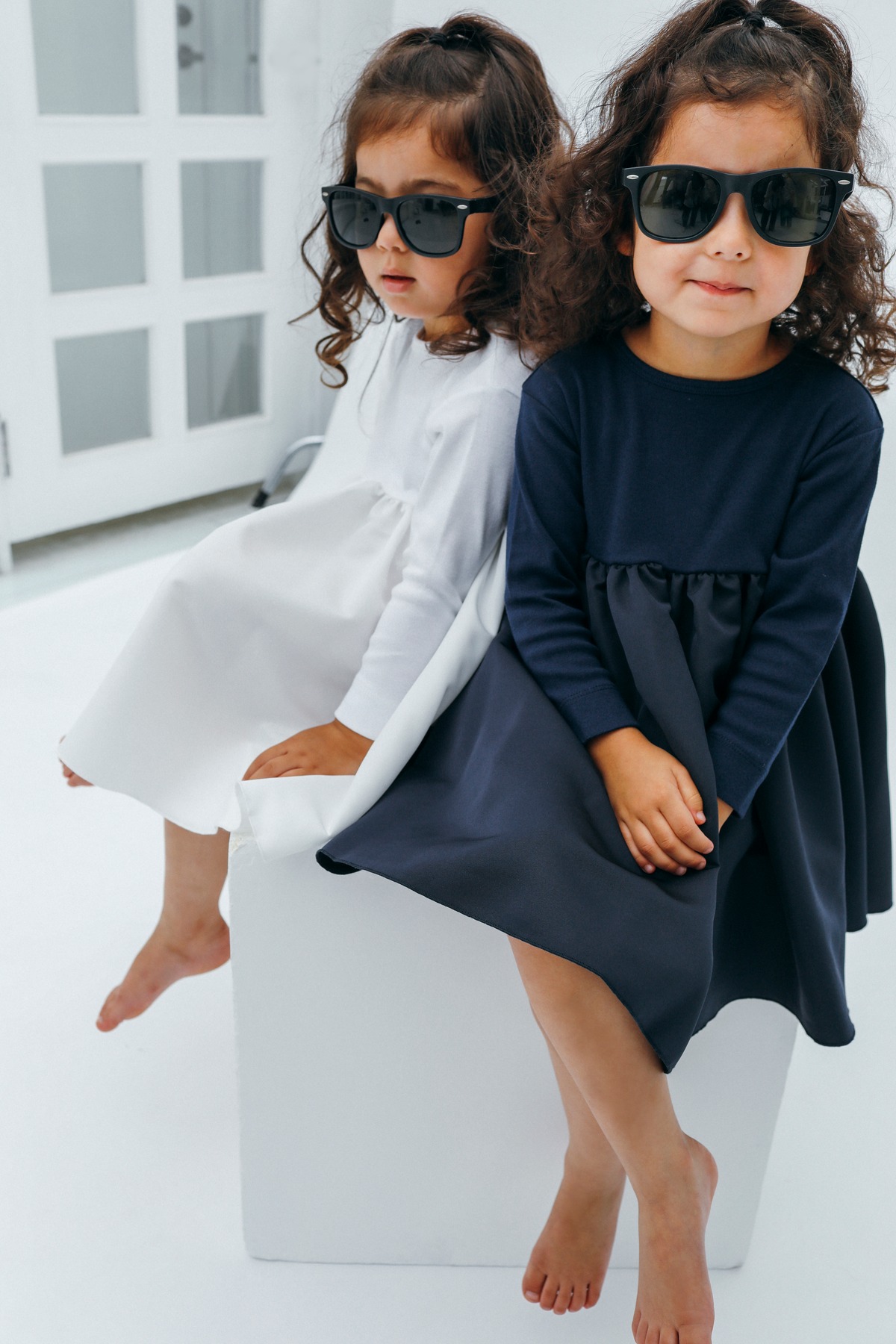BALLERINA LONG T-DRESS ROYALNAVY 7M-6Y【残りわずか】 | AMICA・kids