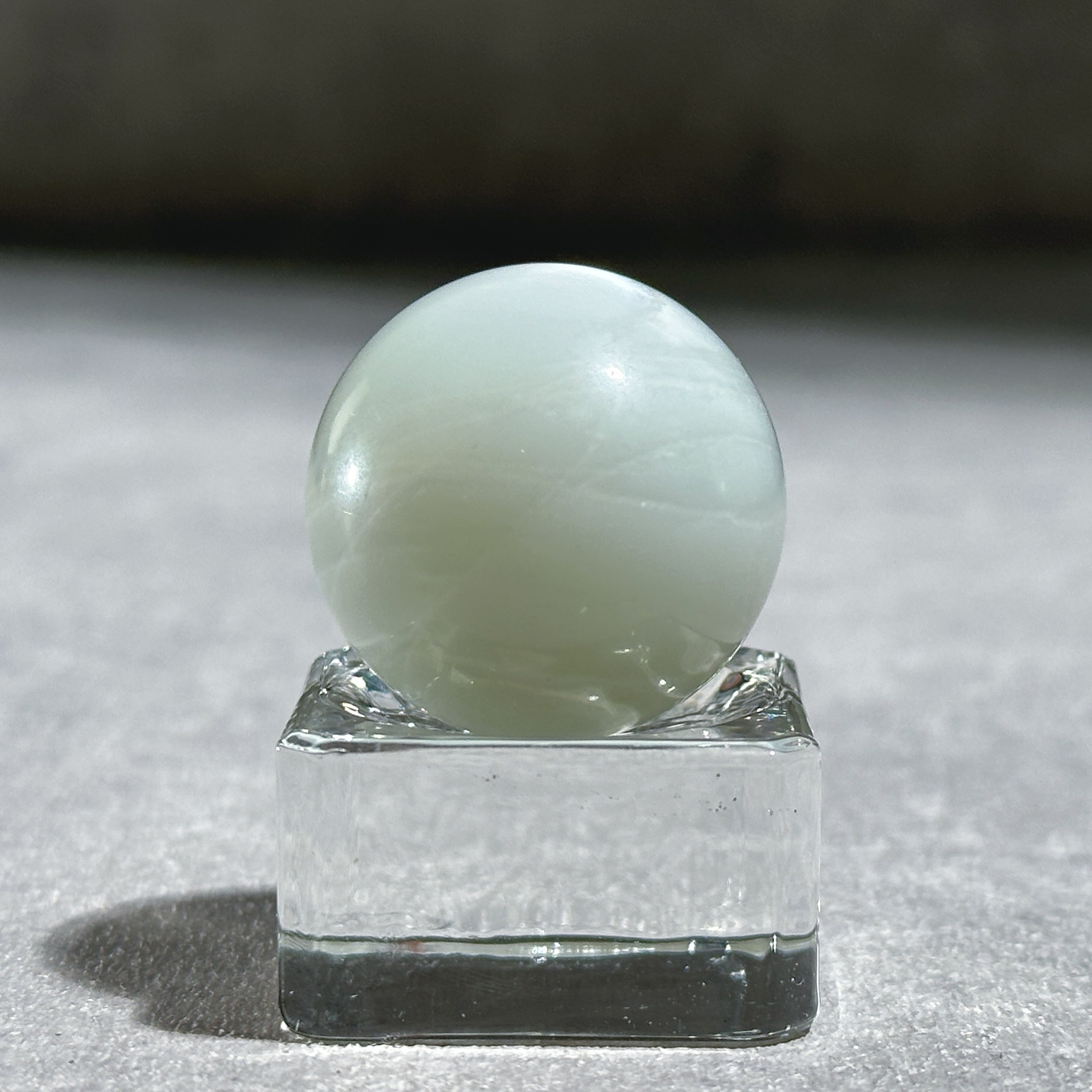 グリーンムーンストーン スフィア(丸玉)02◇Green Moon Stone グリーンムーンストーン スフィア(丸玉)02◇Green Moon Stone