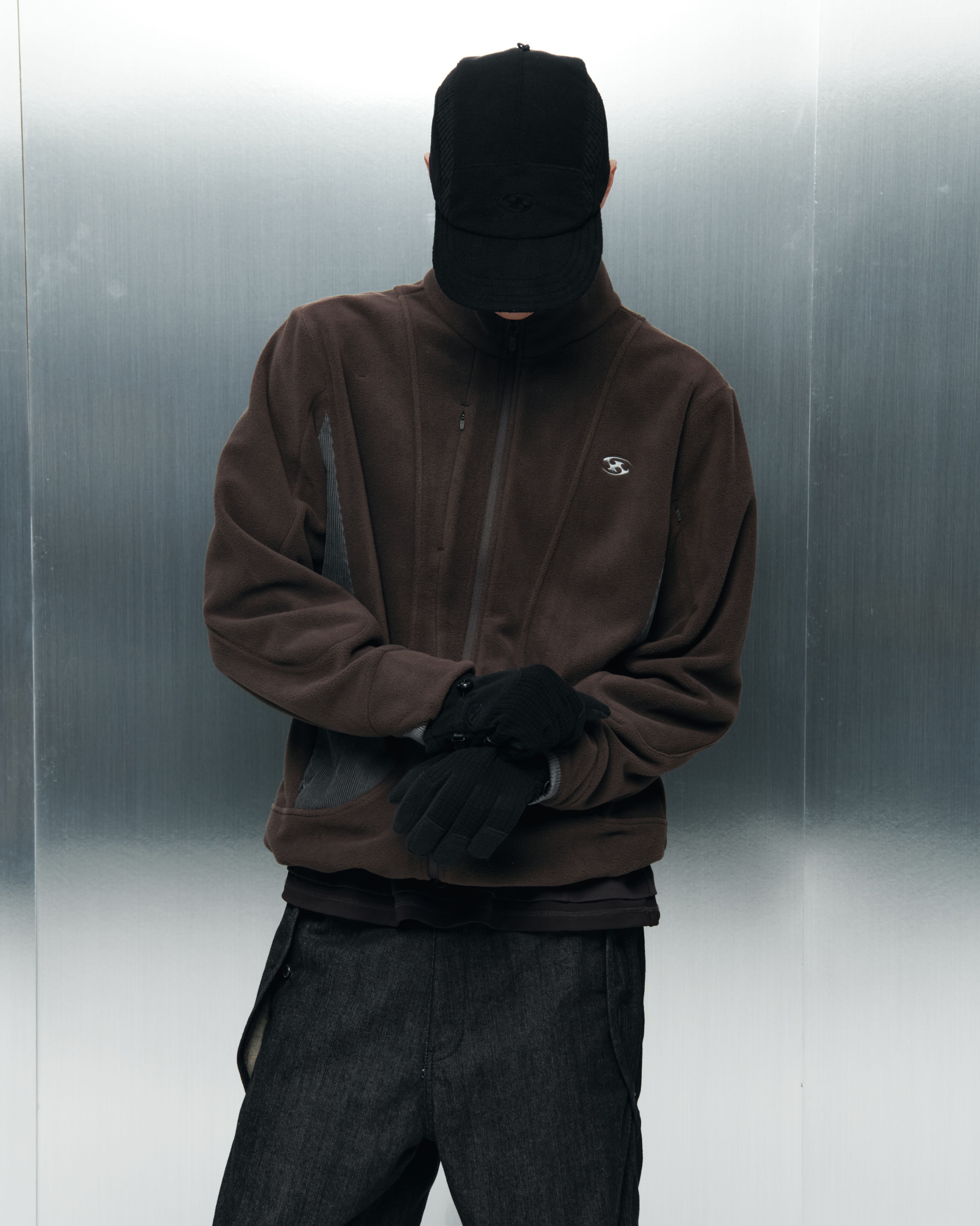 SAN SAN GEAR] FLEECE JACKET [BROWN]_24FW 正規品 韓国ブランド 韓国