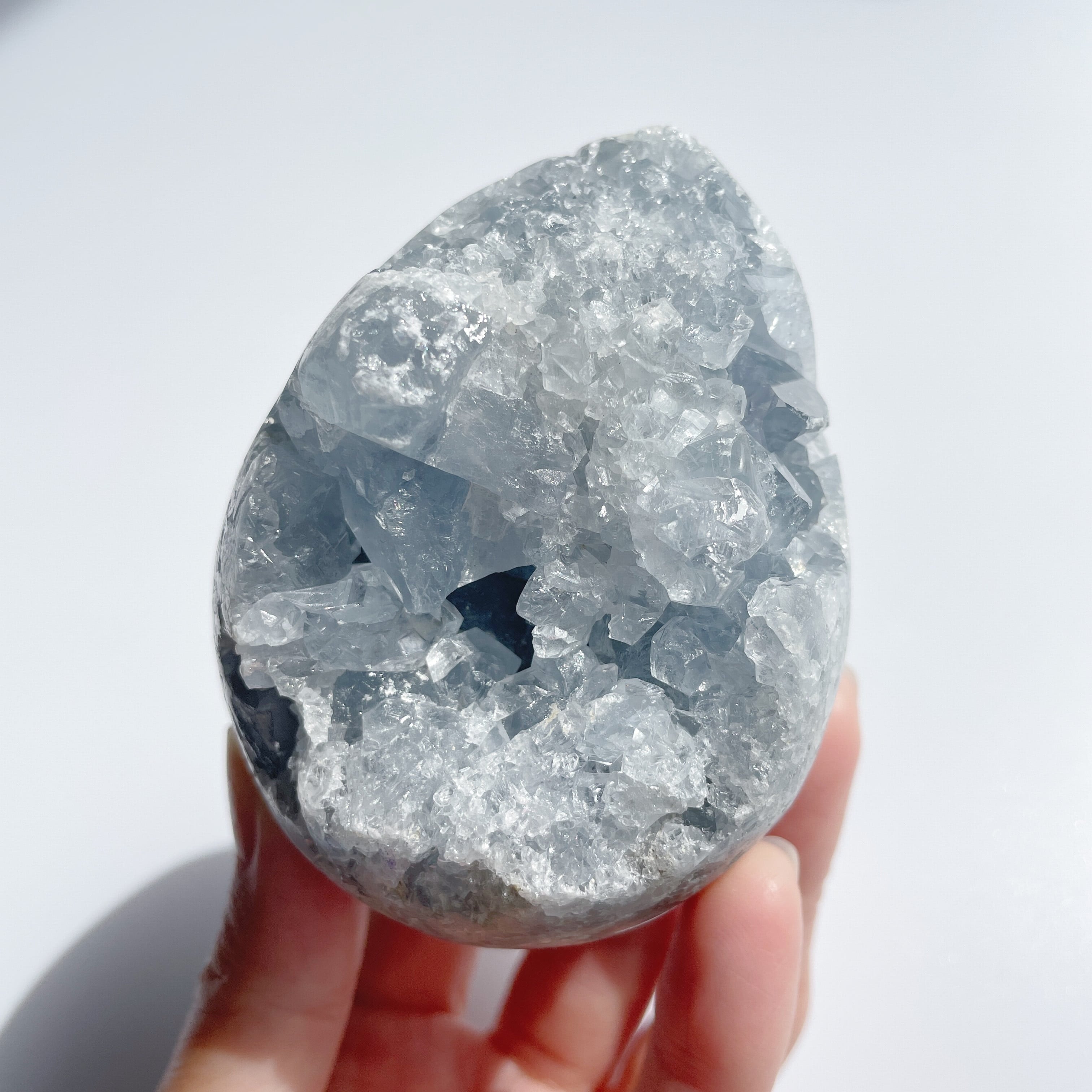 セレスタイト 卵型11♡Celestite♡天然石・原石・パワーストーン