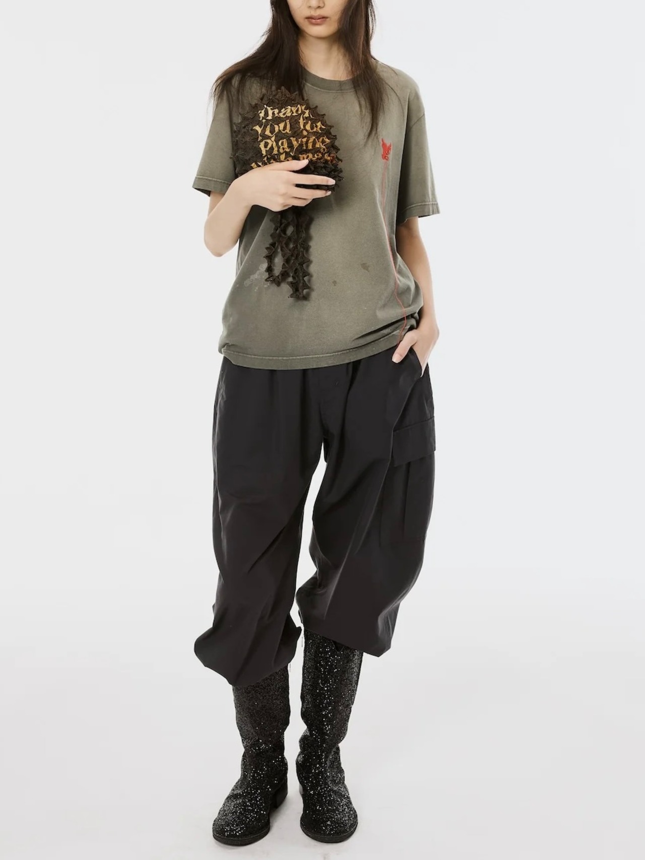 【26SS】MASU エムエーエスユー / SPIKY SHOPPING BAG / バッグ - 4