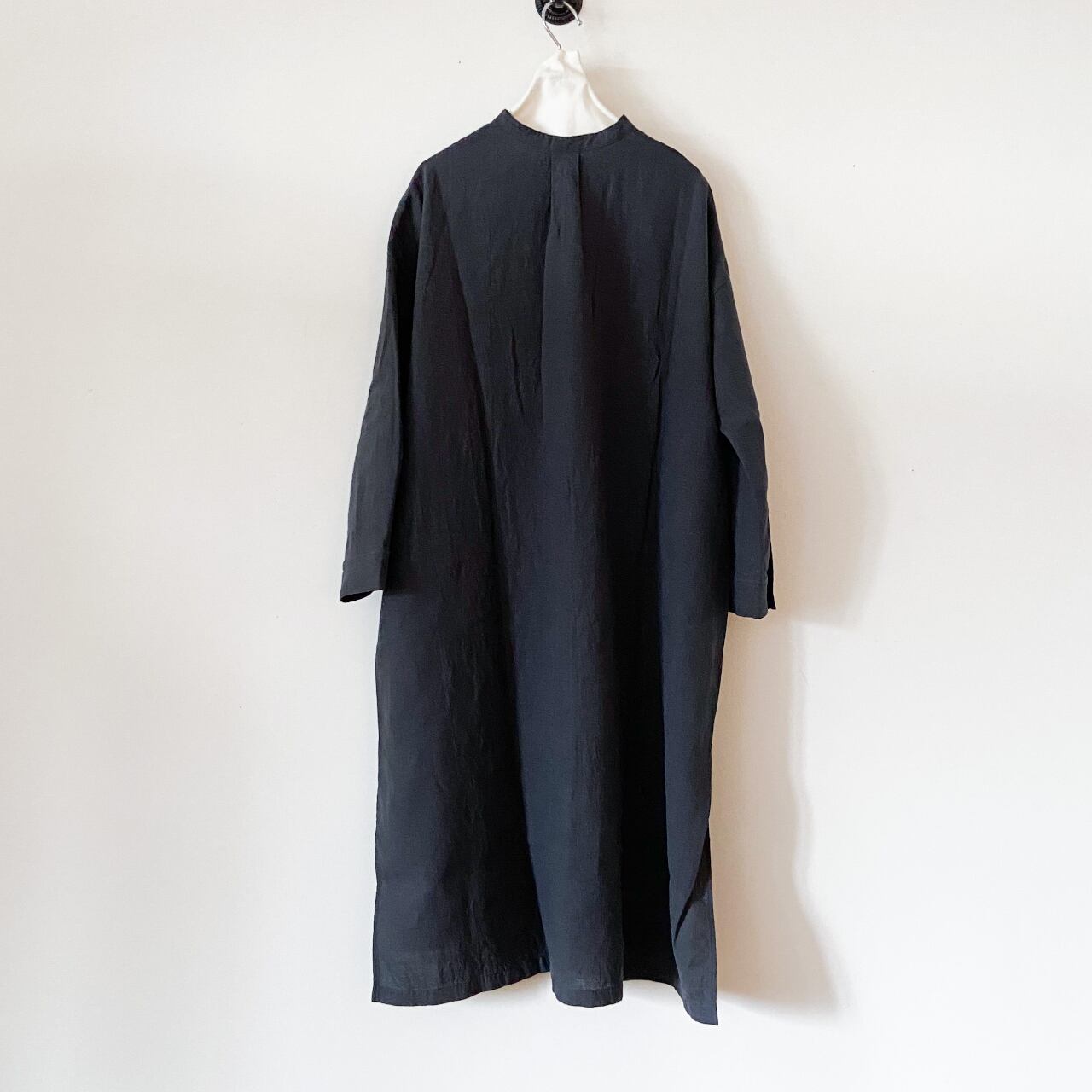 evam eva ウォーターリネンシャツワンピース water linen shirts 