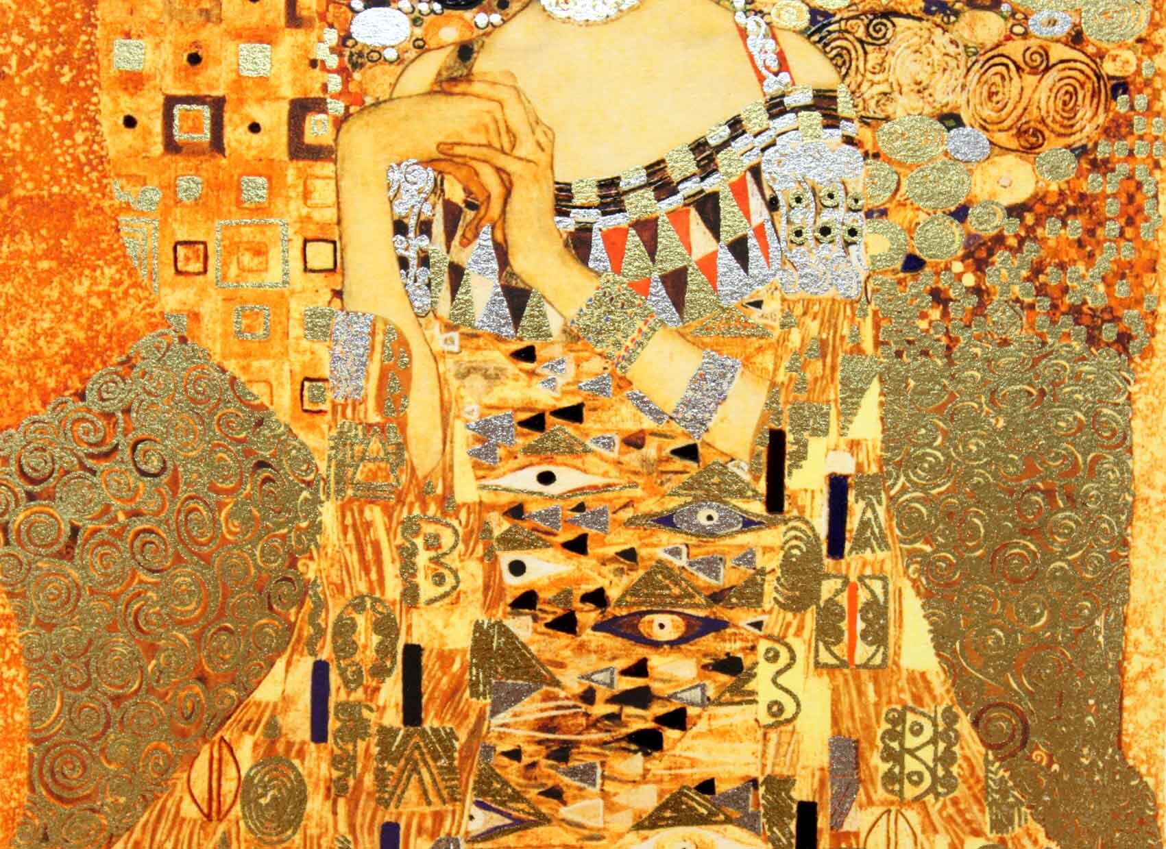 グスタフ・クリムト アデーレ・ブロッホ＝バウアーの肖像 I 壁掛け