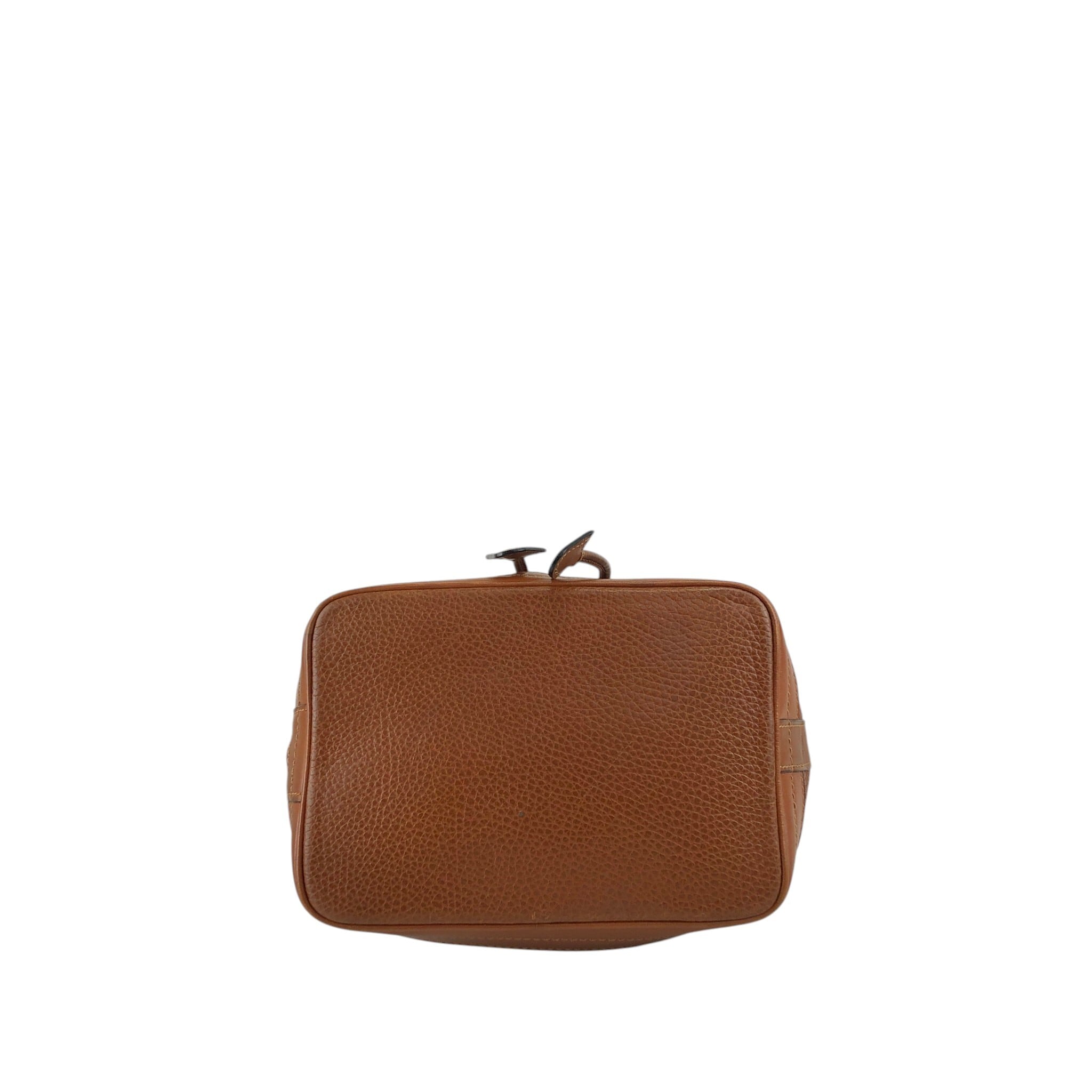 CELINE セリーヌ　巾着 ショルダーバッグ トリオンフ 茶　ヴィンテージ CELINE セリーヌ ショルダーバッグ ブラウン ガンチーニ レザー 巾着