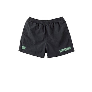 ボーダーグラデーションナイロンショーツ　ブラックベース