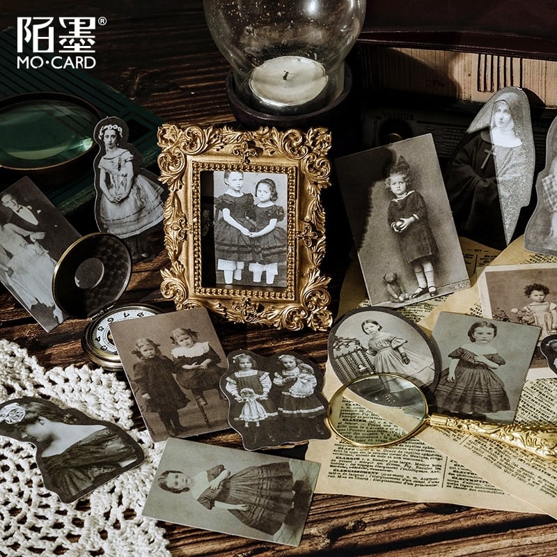 コラージュ素材 まとめ売り 断捨離 100size 人物ステッカー 海外マステ コラージュ素材 まとめ売り 断捨離 100size 人物ステッカー 海外