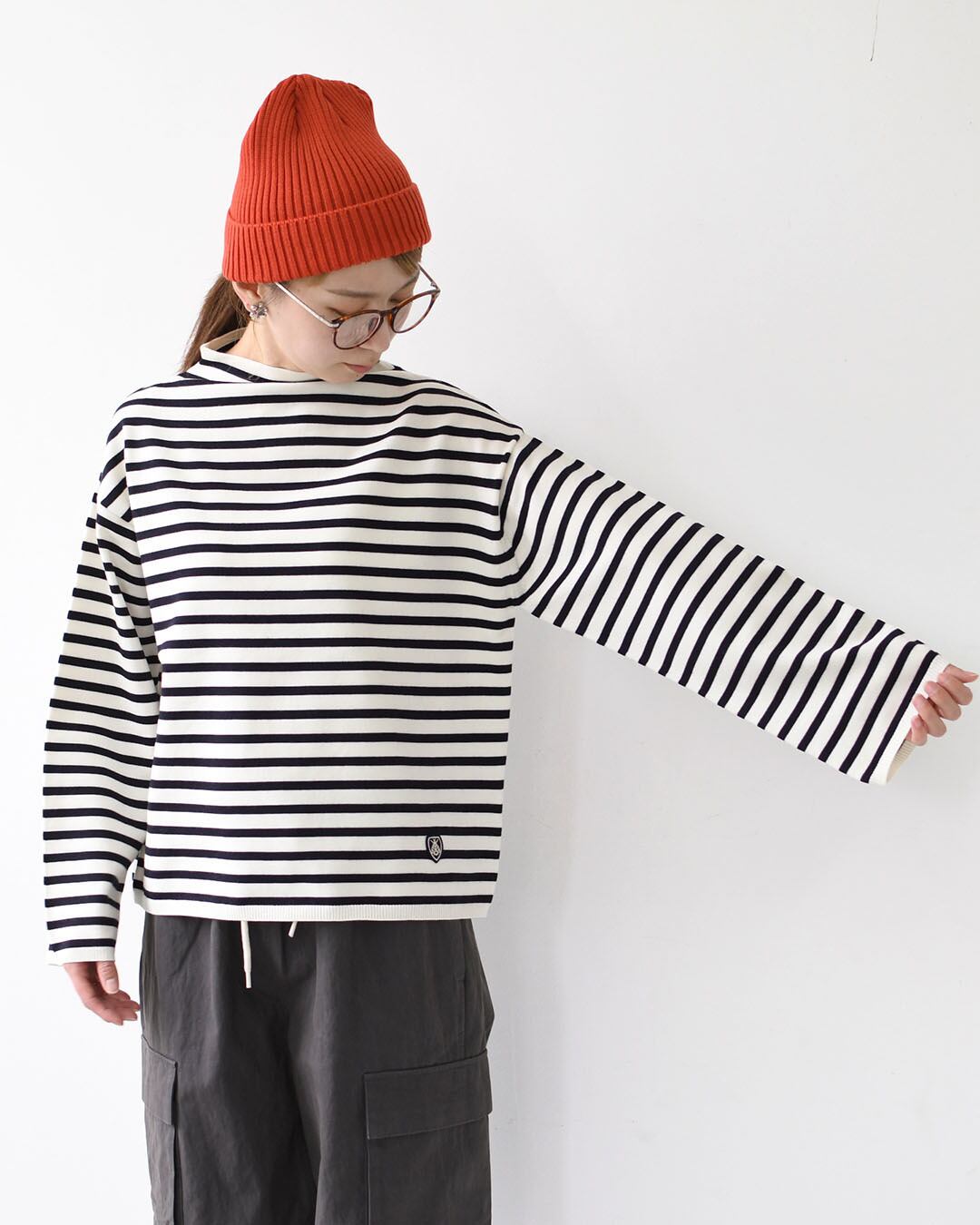 ORCIVAL [オーチバル・オーシバル] W MOCK NECK PULLOVER KNIT [OR