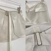 2wayレイヤードラップbelt/エクリュ