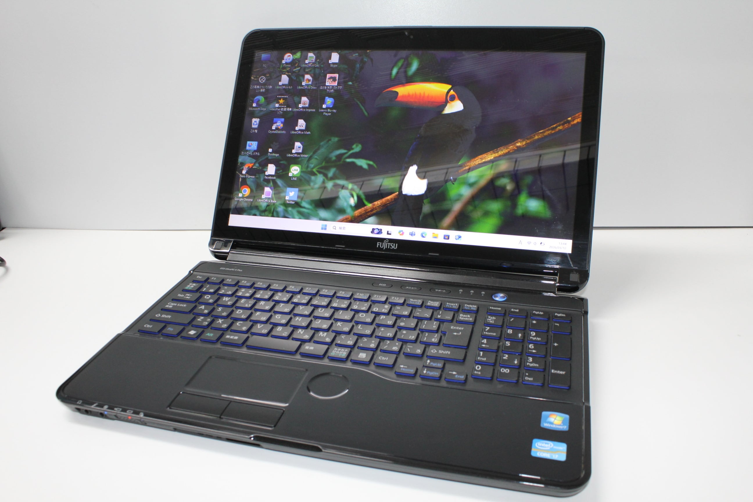 中古ノートPC】富士通〈LIFEBOOK AH58/D3〉Intel Core i7/SSD512GB