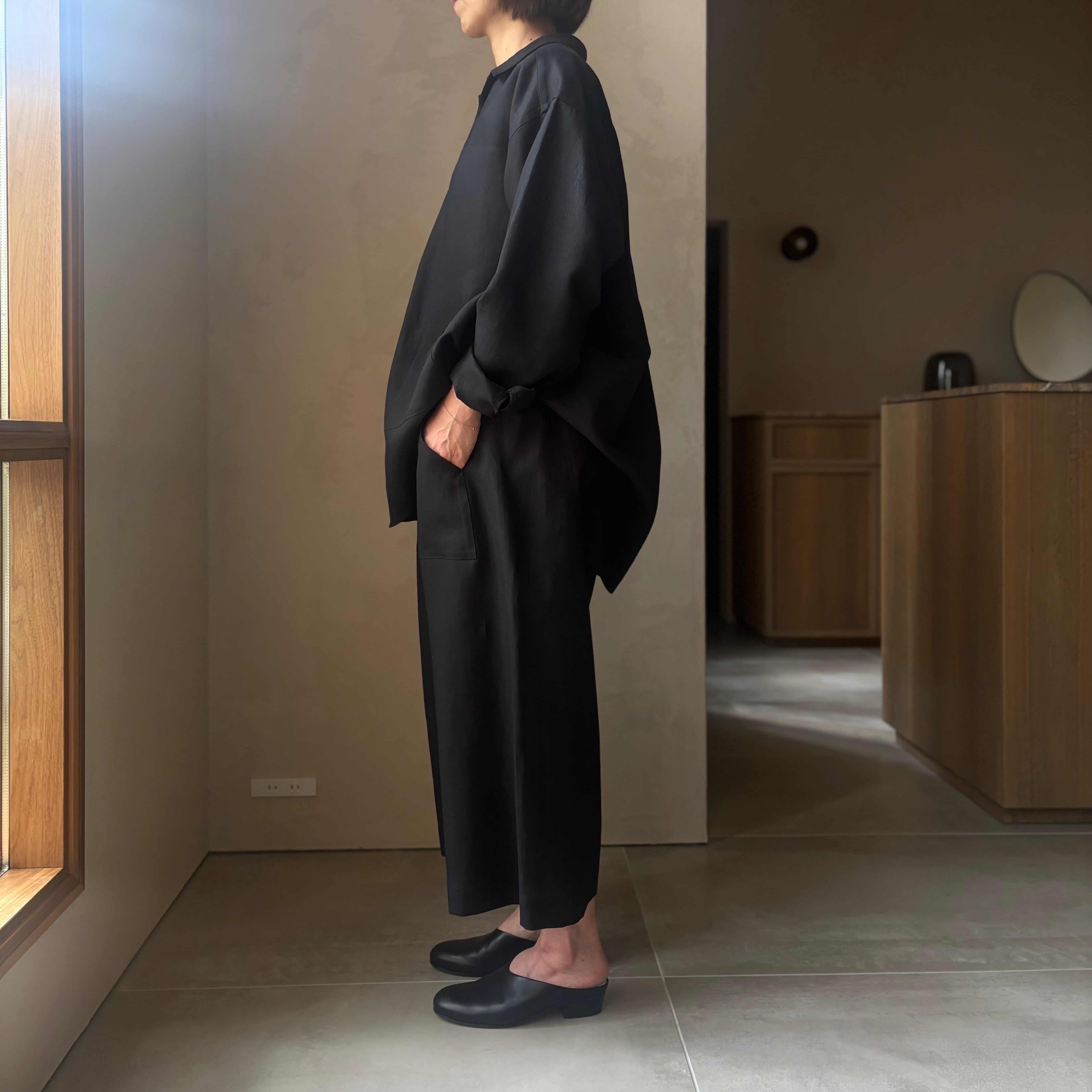 POSTELEGANT ｜Linen Wide Shorts | HJ GALLERY