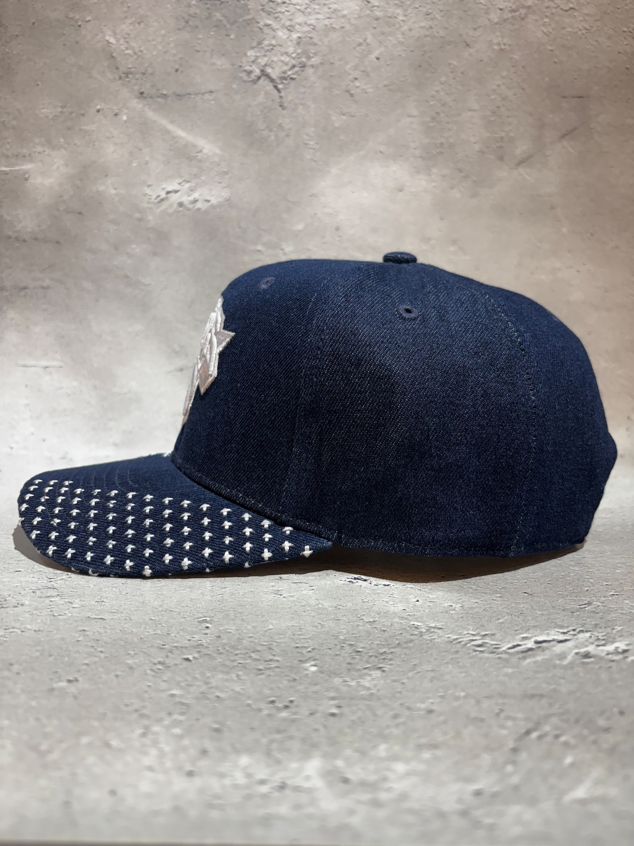 Mitchell&Ness/ミッチェルアンドネス NBA ニューヨーク・ニックス デニム キャップ