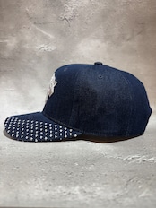 Mitchell&Ness/ミッチェルアンドネス NBA ニューヨーク・ニックス デニム キャップ