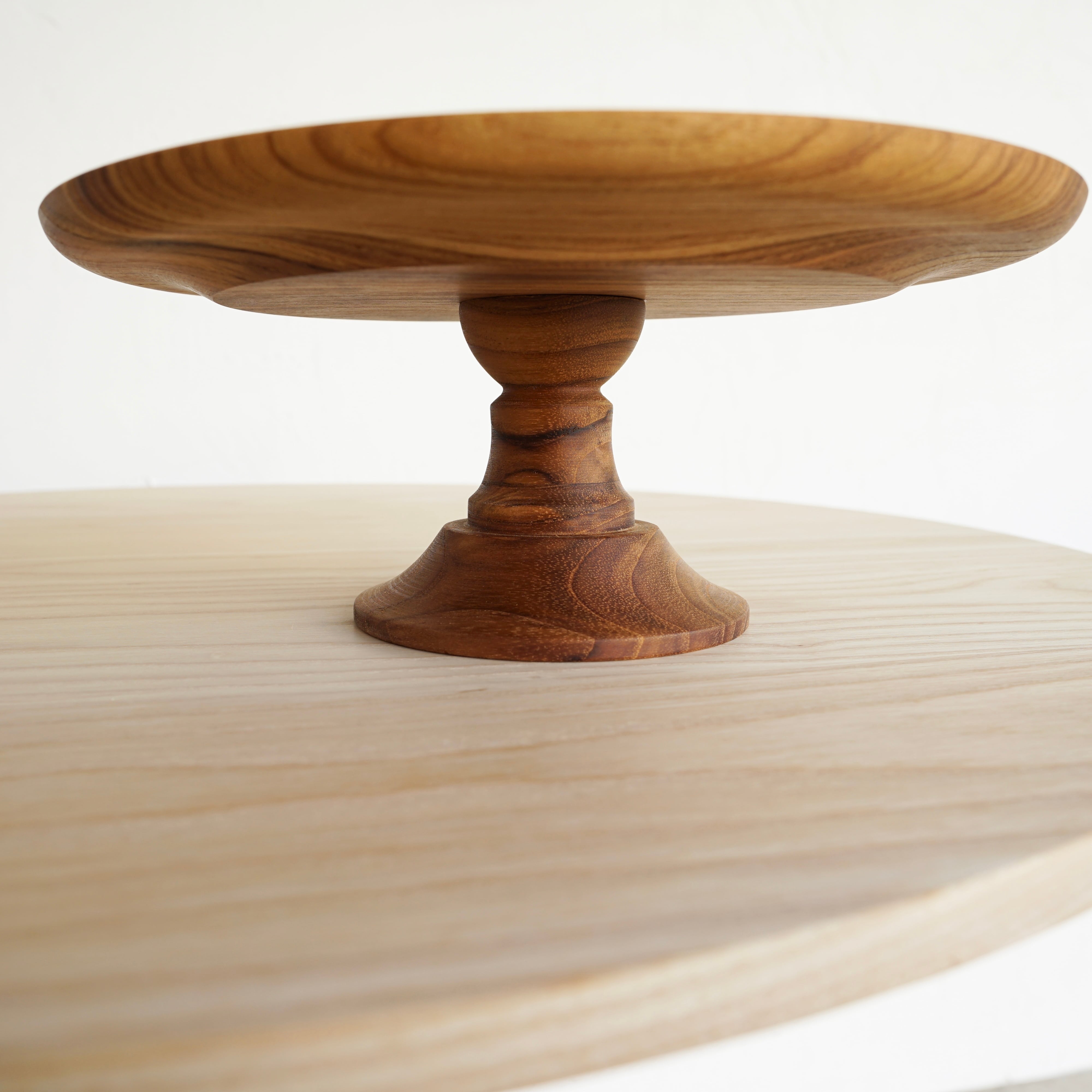 ケーキスタンド クラシック 木製 直径 22cm ウッドコンポート Mサイズ