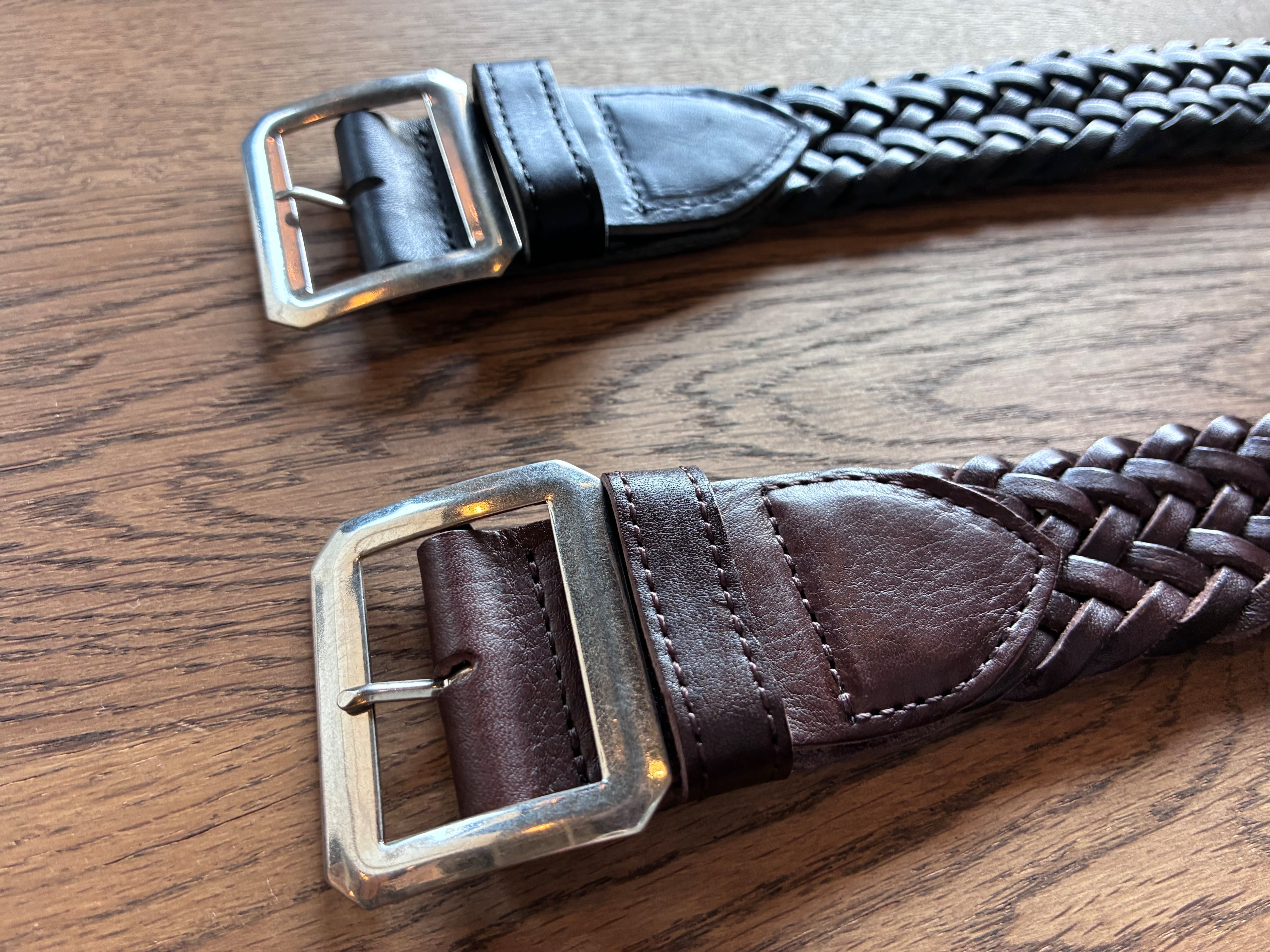 PHIGVEL】Leather Mesh Belt | GLB STORE