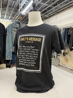 English letter printed T-shirts