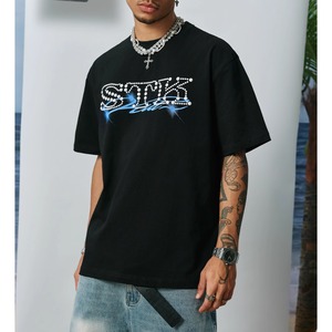 【DRIP5476】STKD Pearl Logo Print Tee