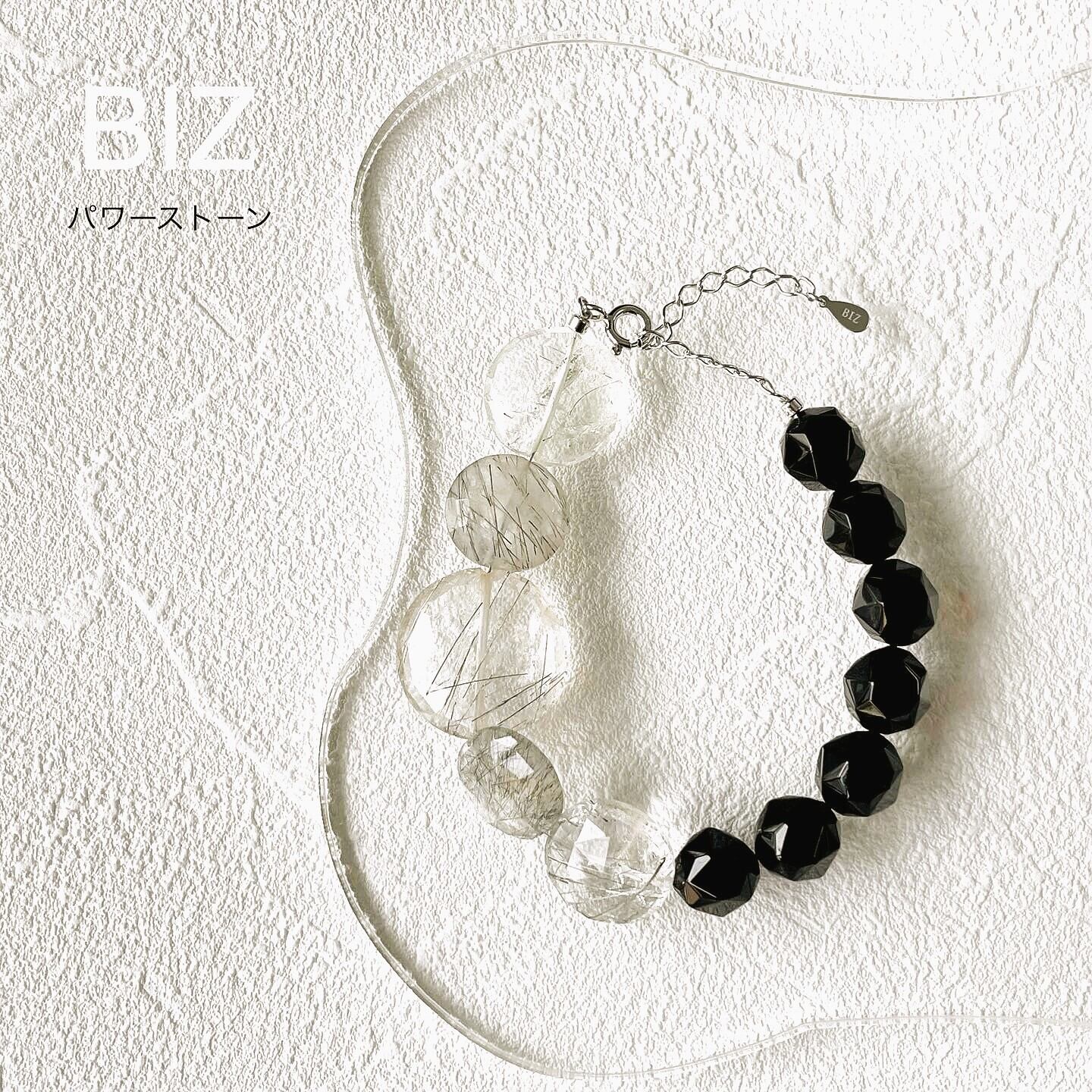 BlackRutilated Quartz & Black Onyx(ブラックルチルクォーツ・ブラックオニキス)