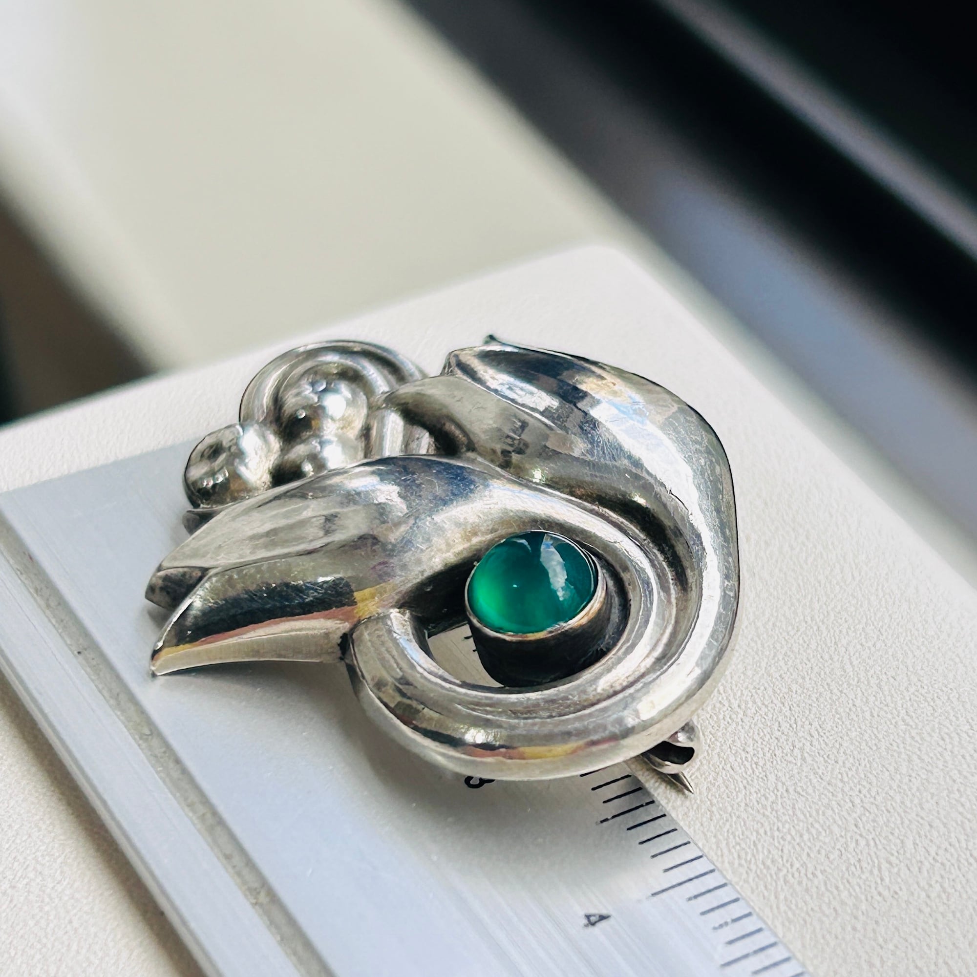 50s Georg Jensen チューリップブローチ | Milo Antiques & Vintage