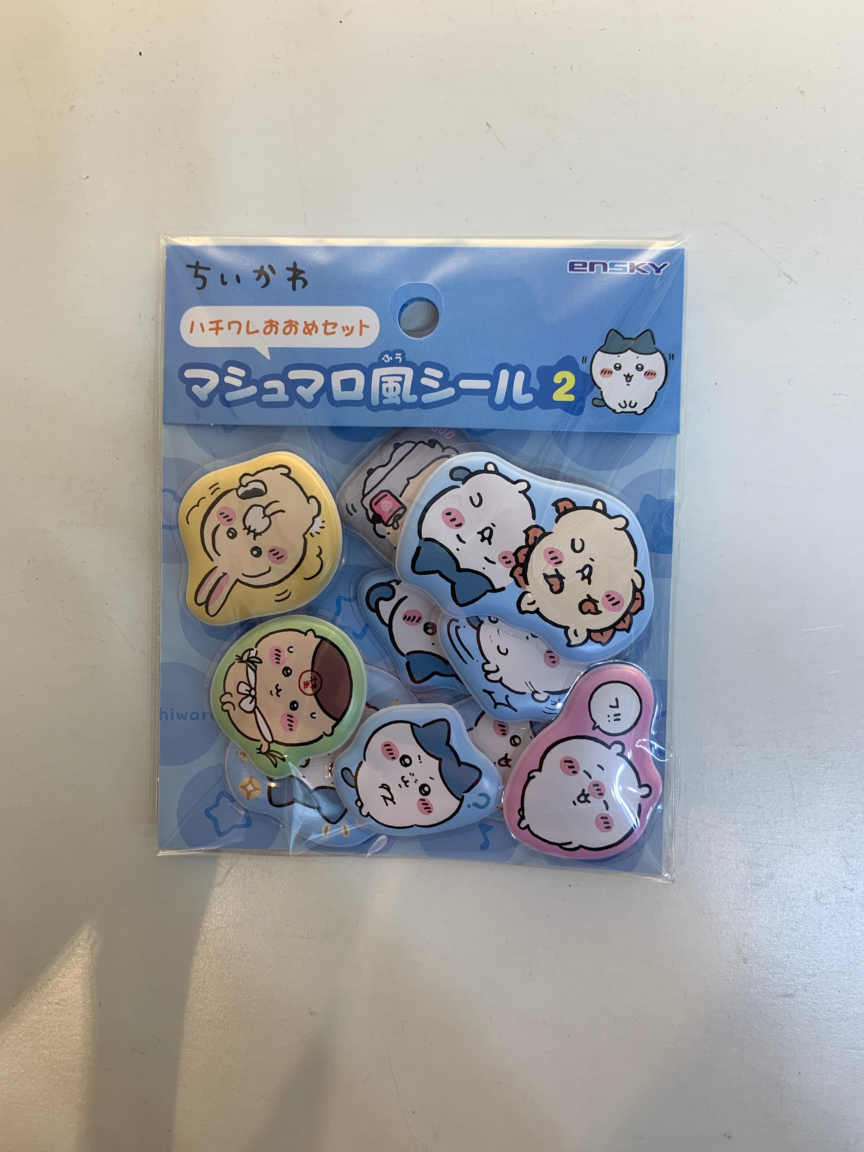 新作】Chiikawa Marshmallow-style Stickersちいかわ ハチワレ うさぎ