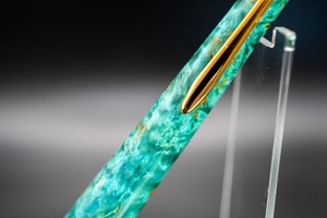 【翠玉】 マスールバーチ 極上 スタビライズドウッド gold MP