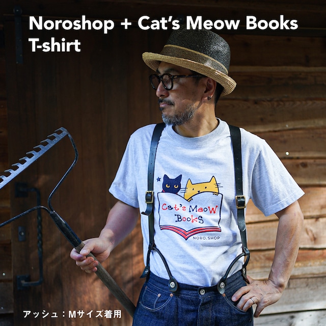 【Noroshop+Cat'sMeowBooks】コラボTシャツ　