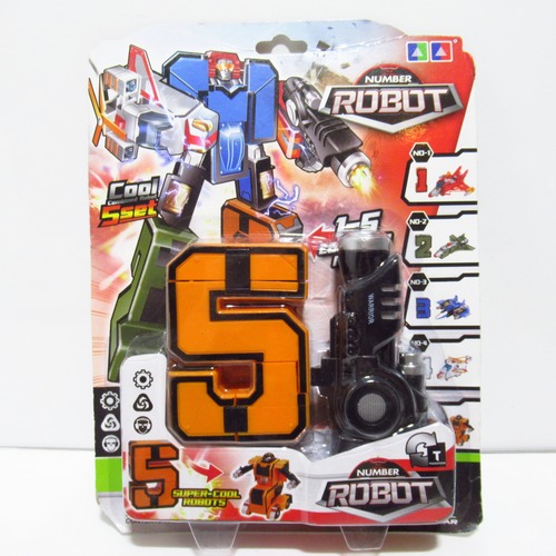 変身ロボット５　NUMBER ROBOT 変形合体ロボット　Vo.5  [$4]