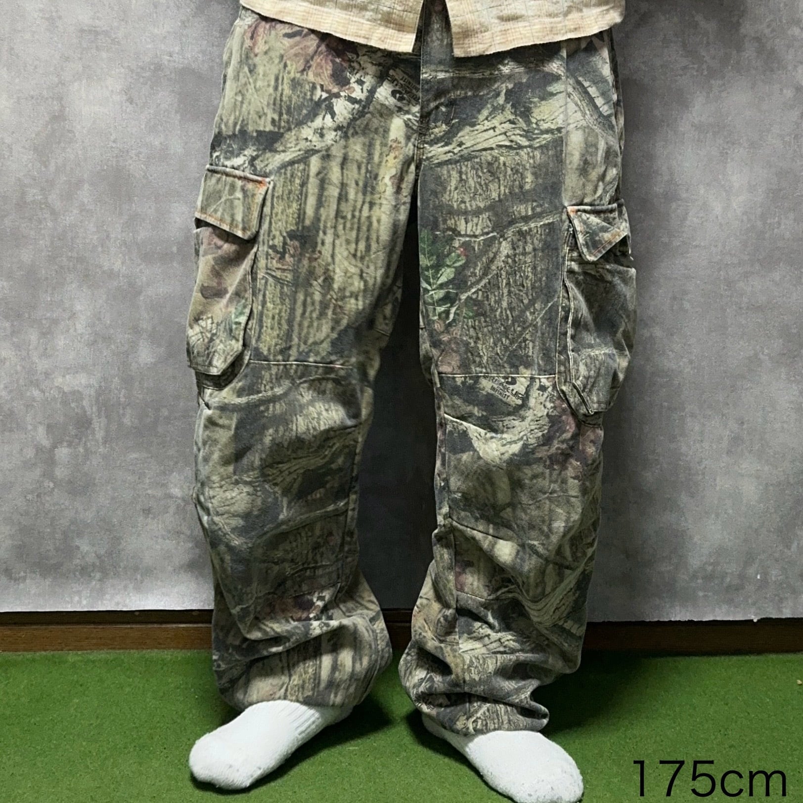 W33×L31】RED HEAD リアルツリーカモパンツ ドローコード付き | 古着屋 