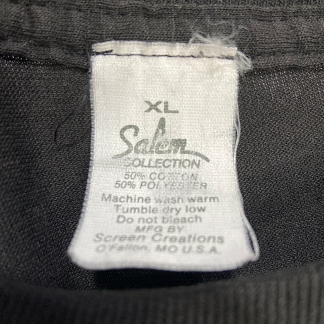 80s 90s USA製　タバコTシャツ　Salem セーラム　ブラック　XL