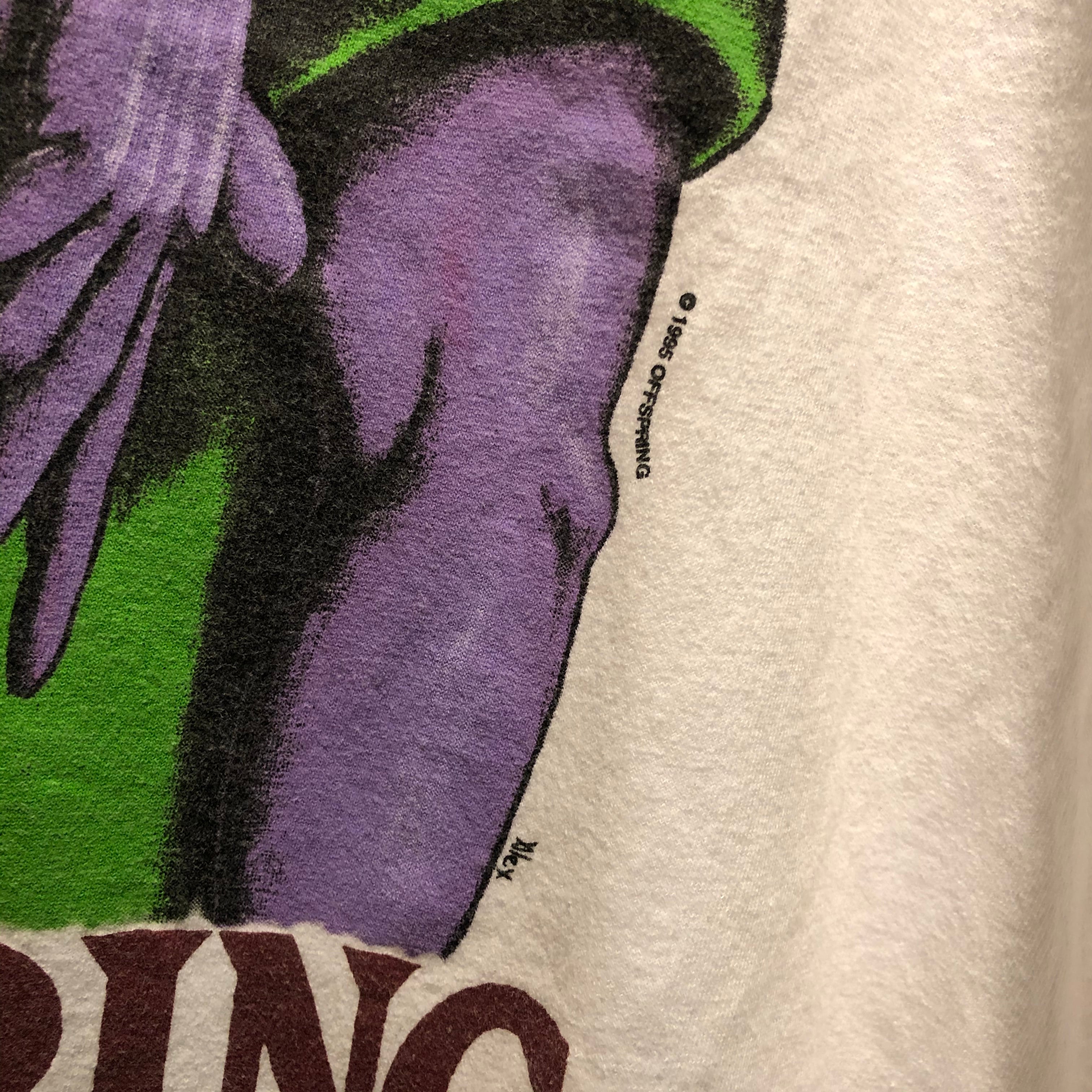 vintage 1995's THE OFFSPRING music tee 