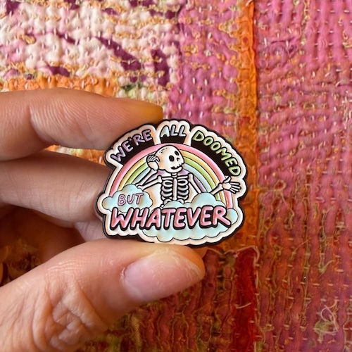 TOPANGA Jewelry　pin brooch　BUT WHATEVER　ピンブローチ　プレゼント　ギフト　