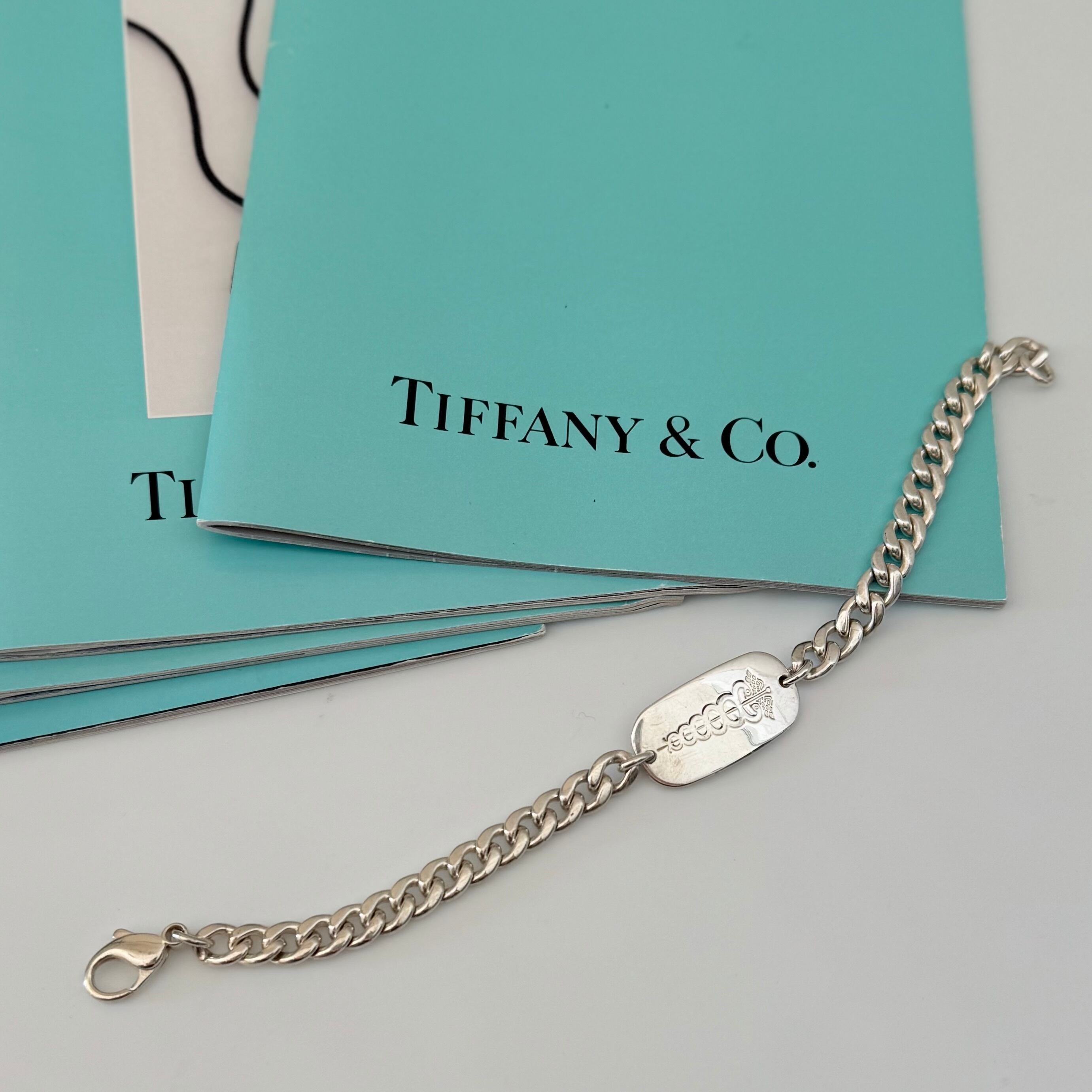 Tiffany＆Co. ティファニー＆コー medical alert id bracelet シルバー