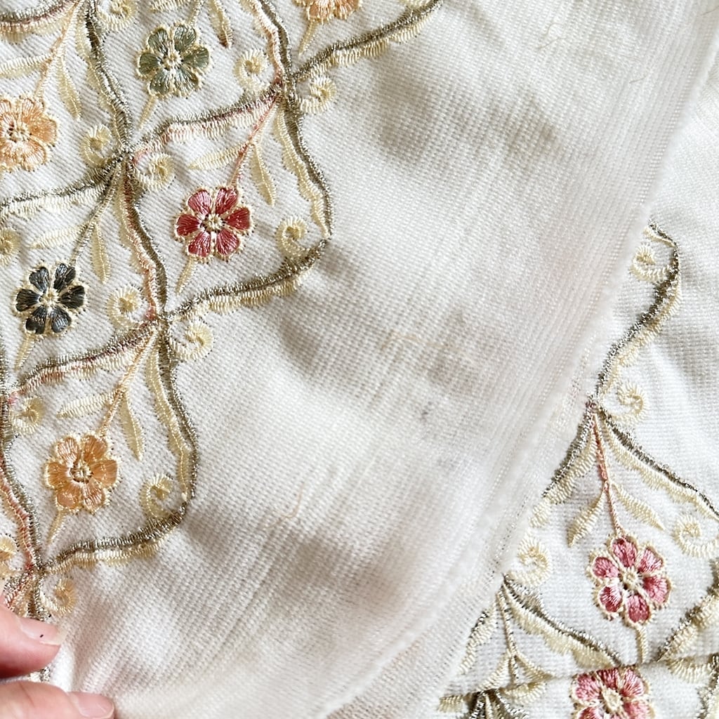 インド刺繍生地 7123 | インド刺繍リボン専門店Rino Ribbon