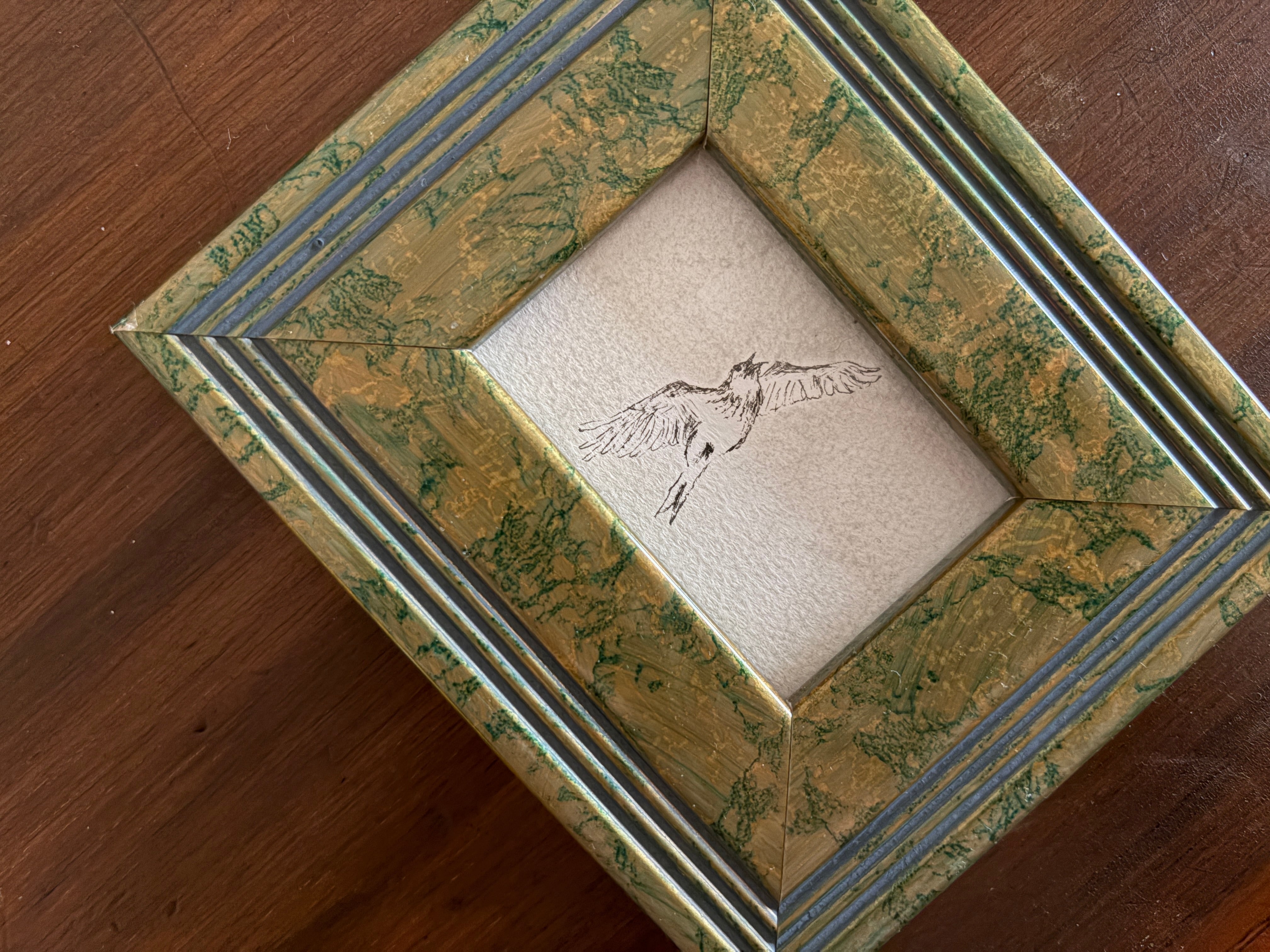 ぷうあ絵画2点 framed drawing [ii] | momonaeg